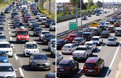 Kolona na Lučkom se smanjila. Sad je  zagužvalo u smjeru Zagreba. Gužve su i na Krku