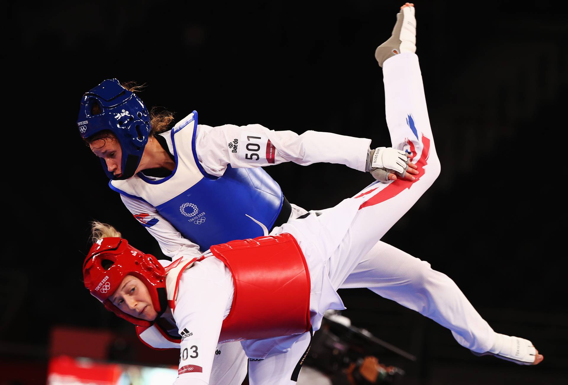 Taekwondo - Women's Welterweight 57-67kg - Gold medal match