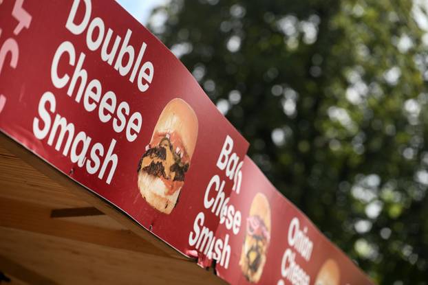 Zagreb: Burger fest na Trgu dr. Franje Tuđmana