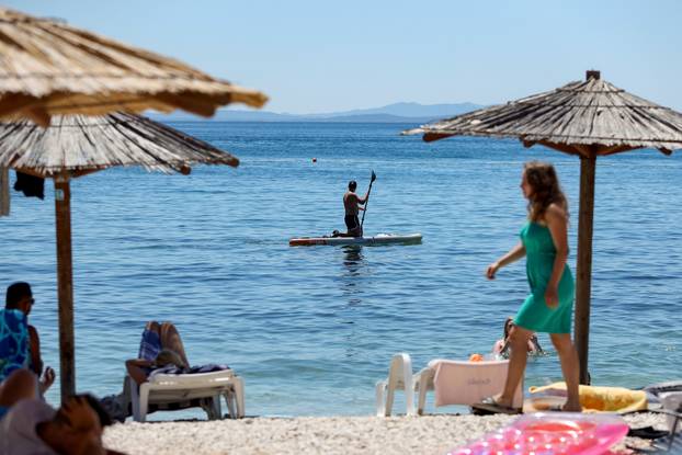 Vir: Plaža Jadro puna je kupača