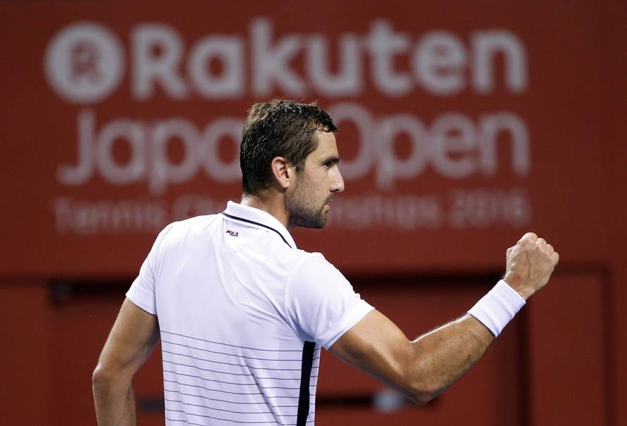 Tennis - Japan Open men's Singles Round 1 match