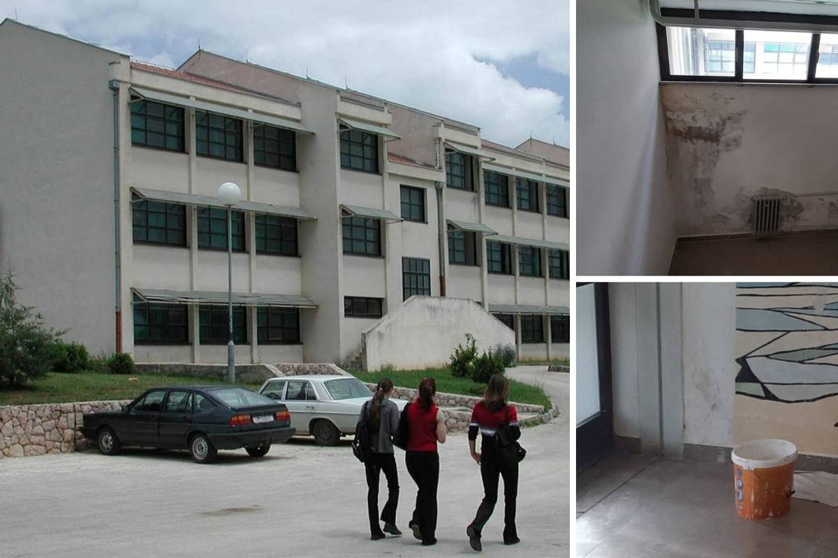 Škola u Imotskom curi, a uložili 7 mil. kn u energetsku obnovu