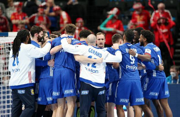 EHF 2022 Men's European Handball Championship - Main Round - Denmark v France