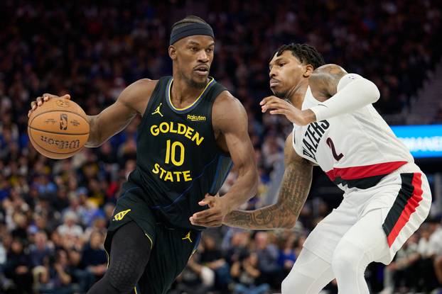 NBA: Portland Trail Blazers at Golden State Warriors