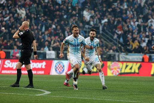 VIDEO Rijeka - Hajduk 3-0: Riječani deklasirali Splićane u 'derbiju odluke' i preuzeli vrh!