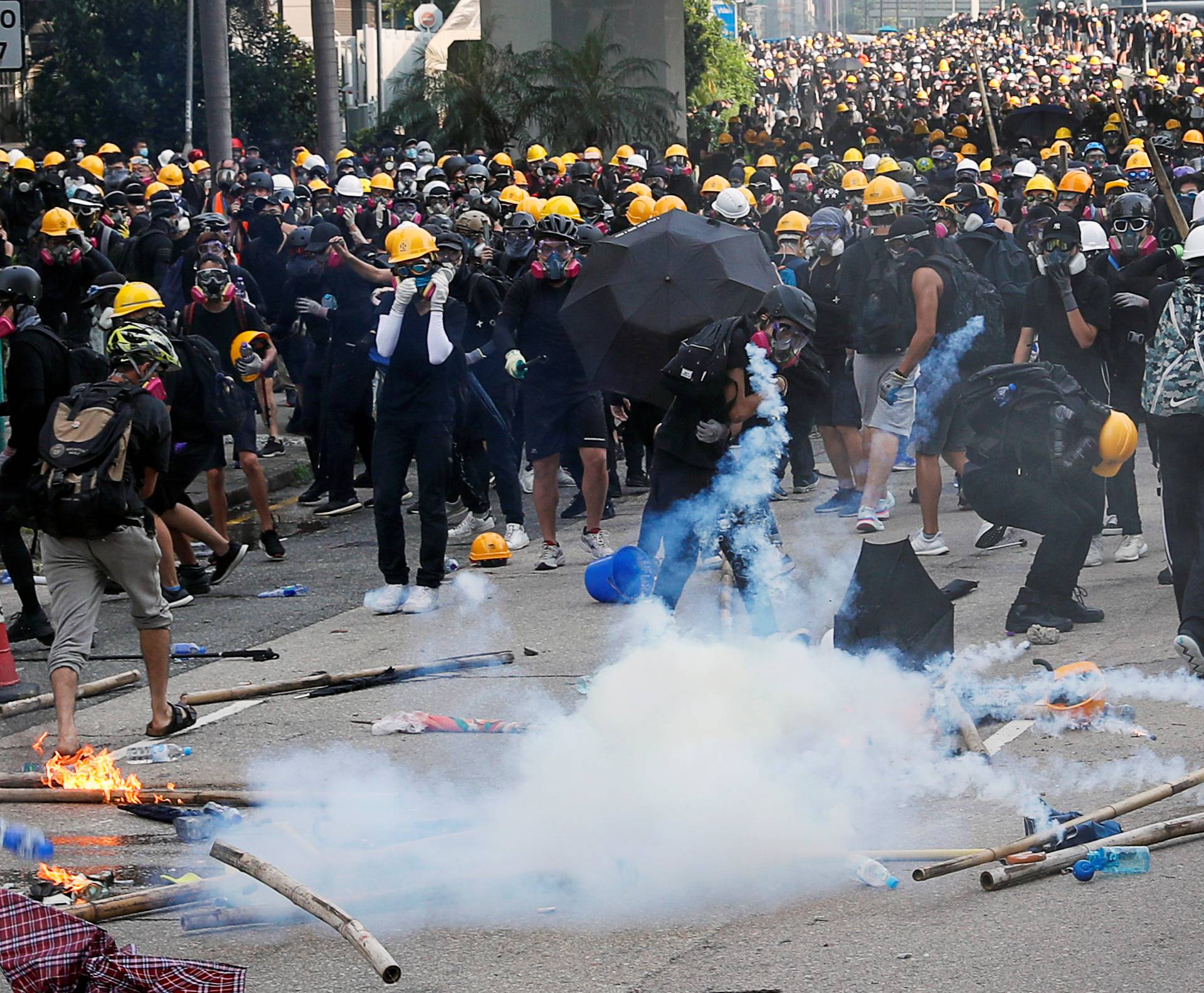 Protest in Hong Kong