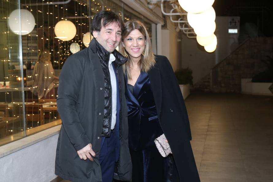 Split: Slavlje povodom krštenja Albe, kćeri Hane Huljić Grašo i Petra Graše