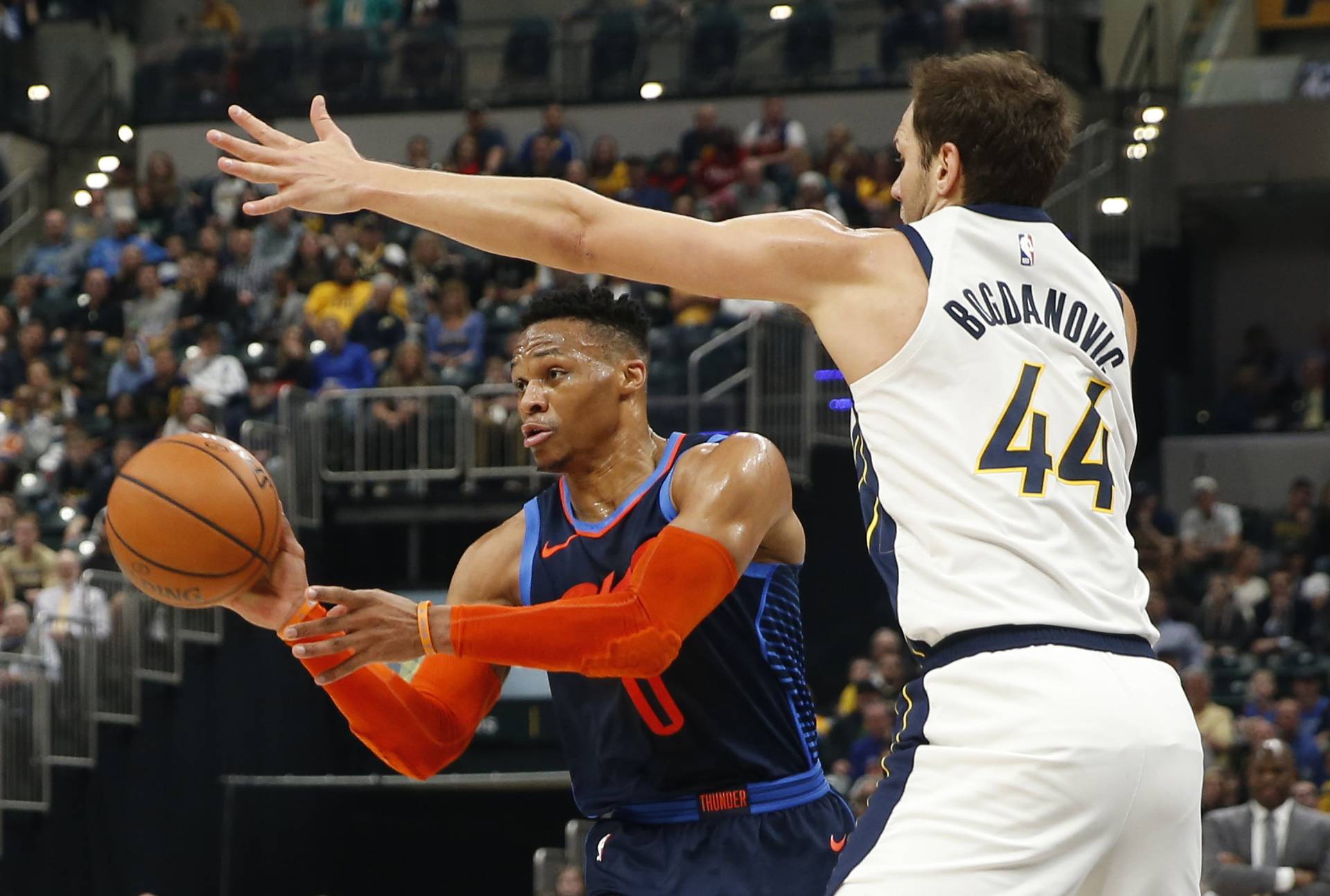 NBA: Oklahoma City Thunder at Indiana Pacers