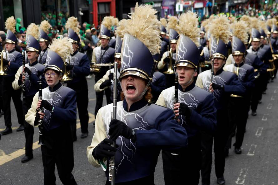 St. Patrick's Day parade in Dublin