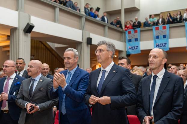 Gospić: Andrej Plenković na obilježavanju 36. obljetnice osnivanja HDZ-a u Ličko-senjskoj županiji