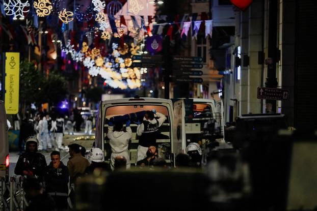 Explosion in central Istanbul's Taksim area