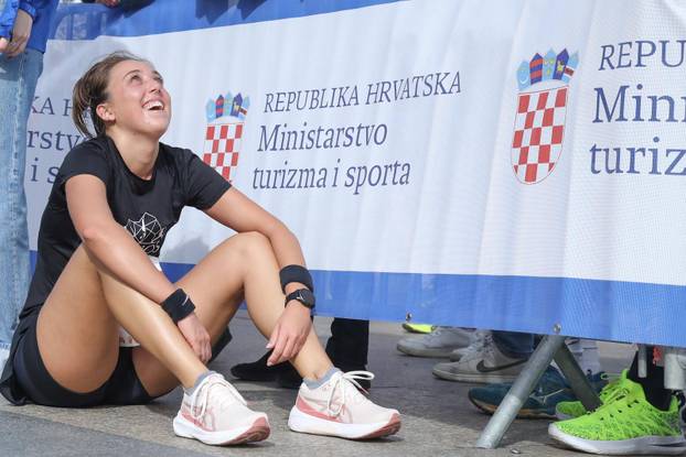 Cilj 32. Zagrebačkog maratona