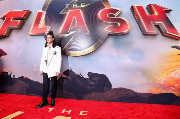 World premiere of "The Flash", in Los Angeles