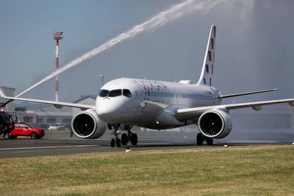 FOTO Pogledajte kako izgleda novi zrakoplov Croatia Airlinesa