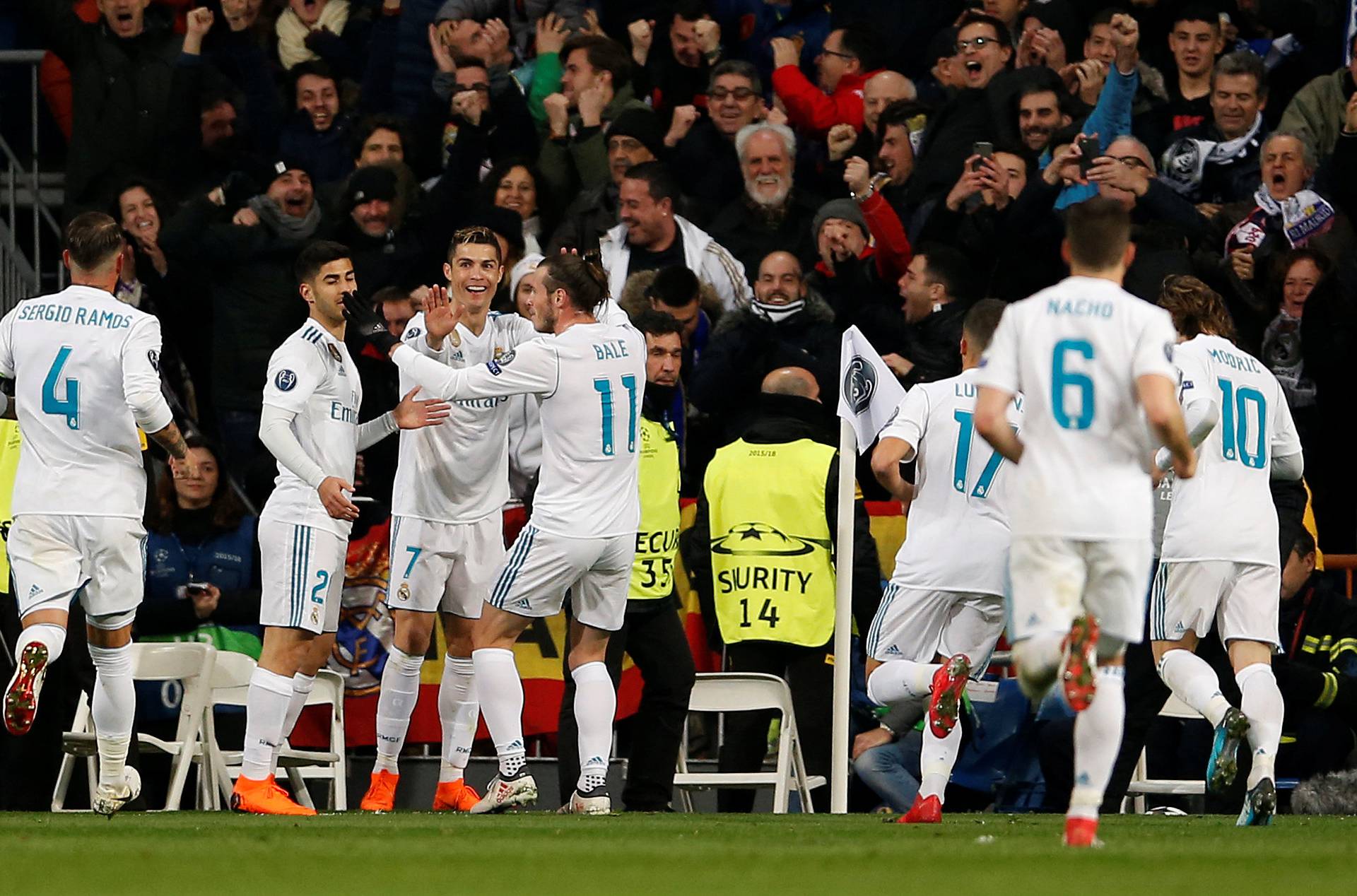 Champions League Round of 16 First Leg - Real Madrid vs Paris St Germain