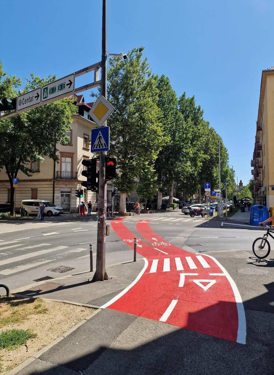 Ovo je novo pametno križanje u Zagrebu: Broji aute, prepoznaje bicikliste, prilagođava semafor