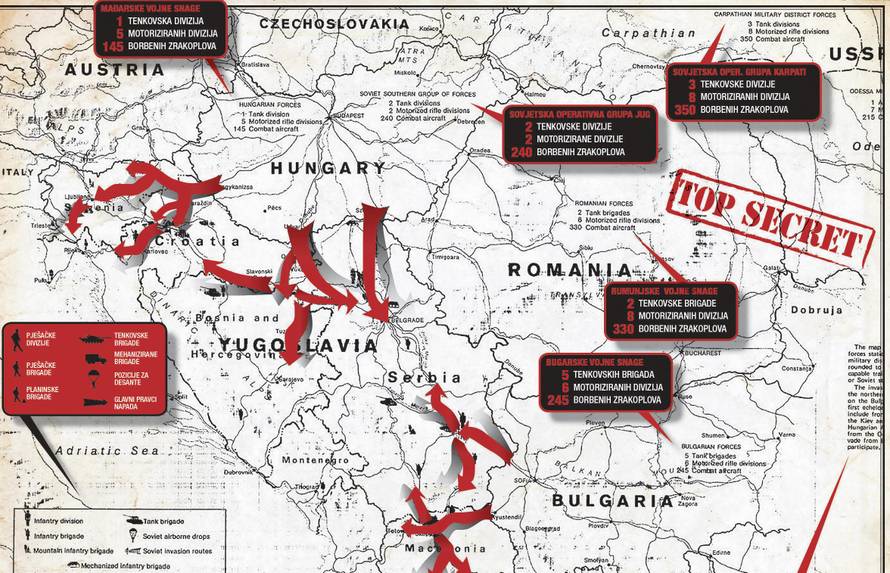 Slavonija bi pala za samo  par sati, a Zagreb za jedan dan