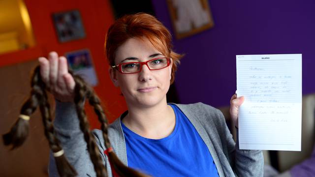 Pletenice svoje preminule kćeri Lenke poklonila je 'Kosi ljubavi'