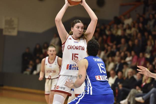 Kvalifikacijska ko&scaron;arka&scaron;ka utakmica za &zcaron;ensko Europsko prvenstvo 2027., Hrvatska - Gr&ccaron;ka