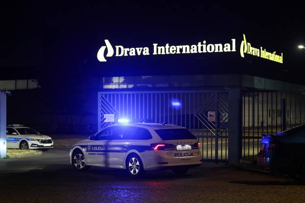 Osijek: Požar u Dravi International tvrtki za preradu plastike