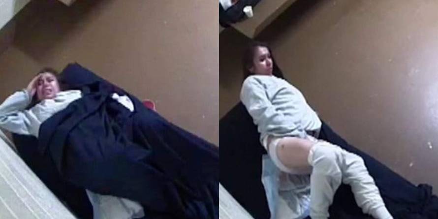 Ostavili je da se sama porađa u ćeliji, vrištala je od jakih bolova