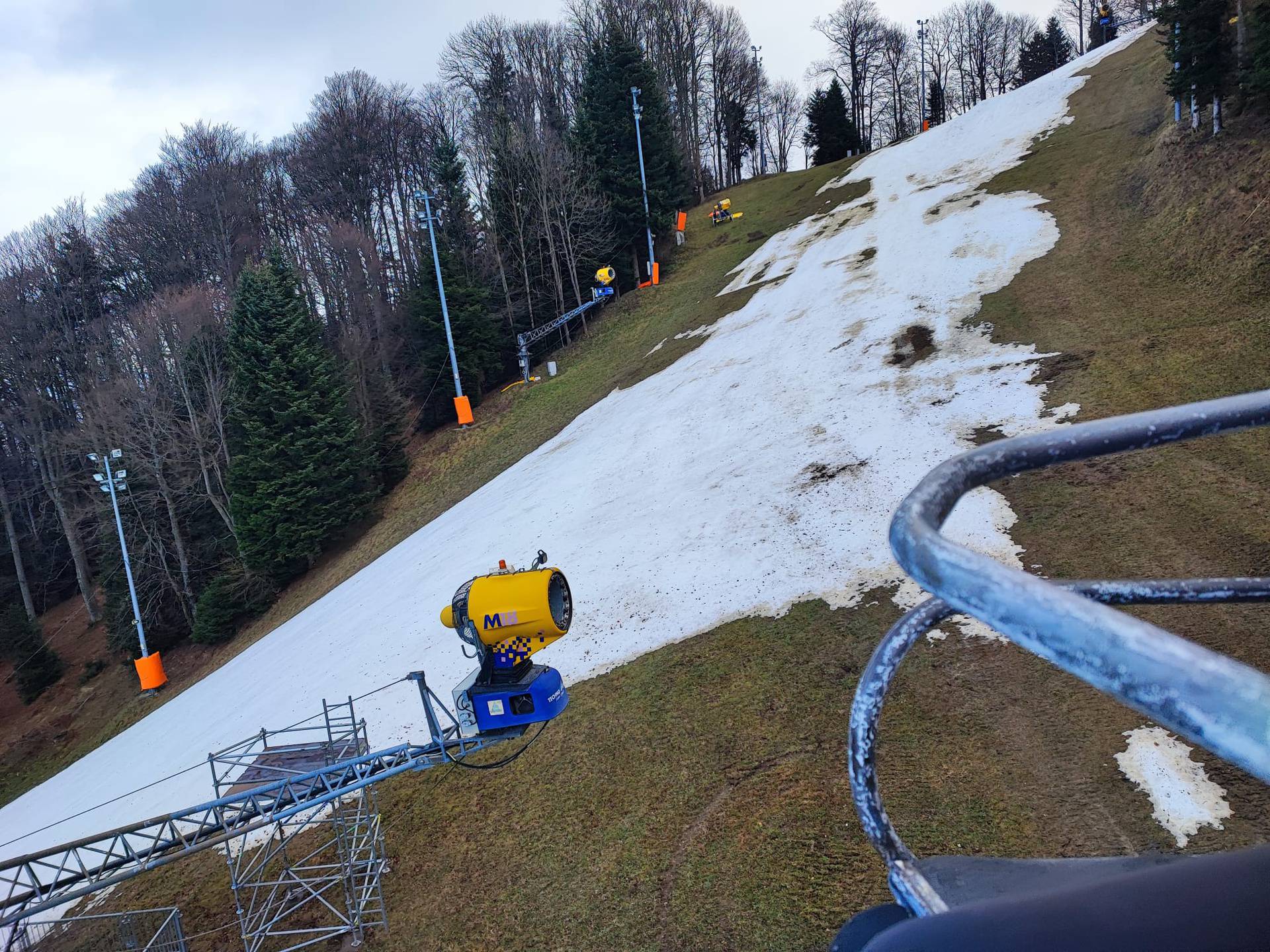 Ovako Sljeme izgleda dva dana prije utrke: Organizatori su odlučili pomaknuti start...