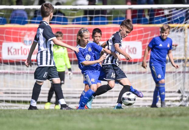 Velika Gorica: Utakmica Dinamo - Partizan na dječjem nogometnom turniru Alpas Cup