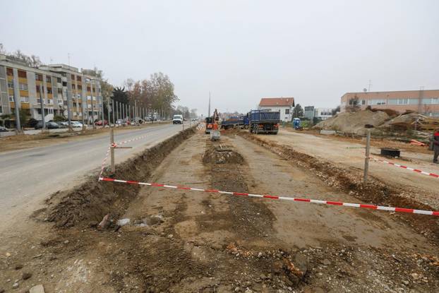Zagreb: Radovi na Sarajevskoj cesti