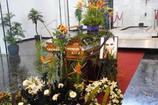 Slađana Milošević pokopana je u Beogradu na groblju Lesce