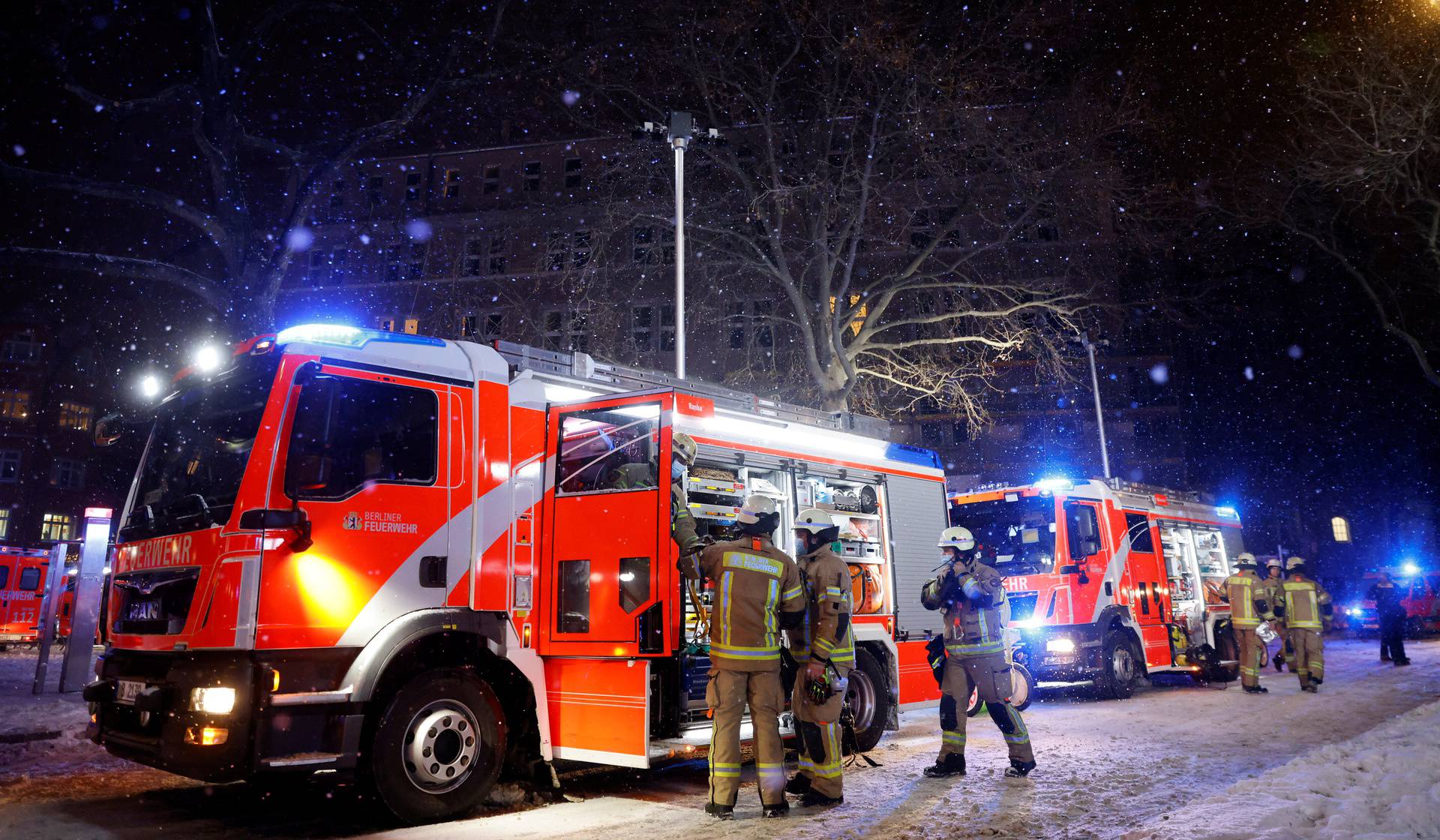 Fire at Berlin migrant centre in Berlin