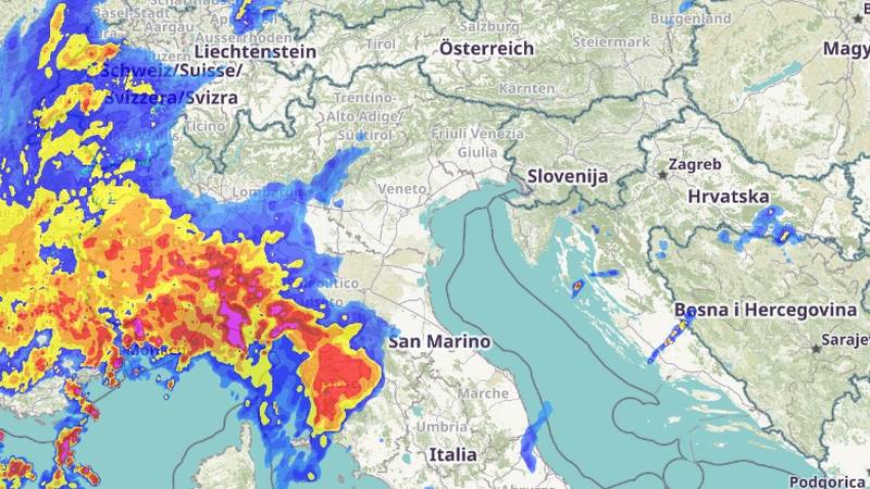 Stiže još jedan val kiše, evo gdje će biti najviše pljuskova