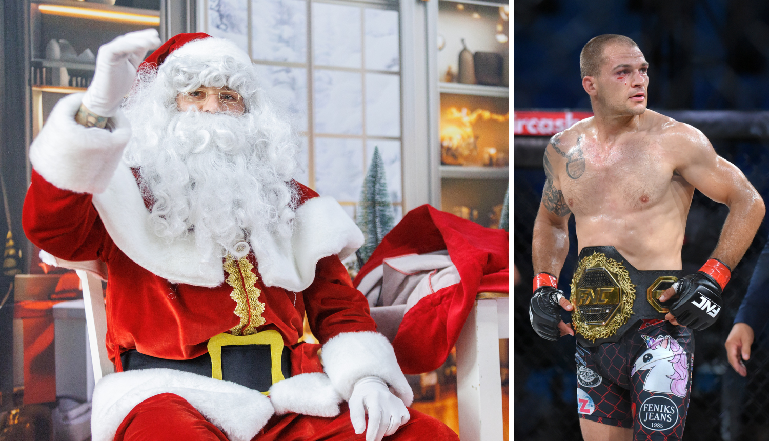 Prepoznajete li Djeda Mraza? 'Bio sam MMA prvak, a svaki Božić 14 godina darivam djecu'