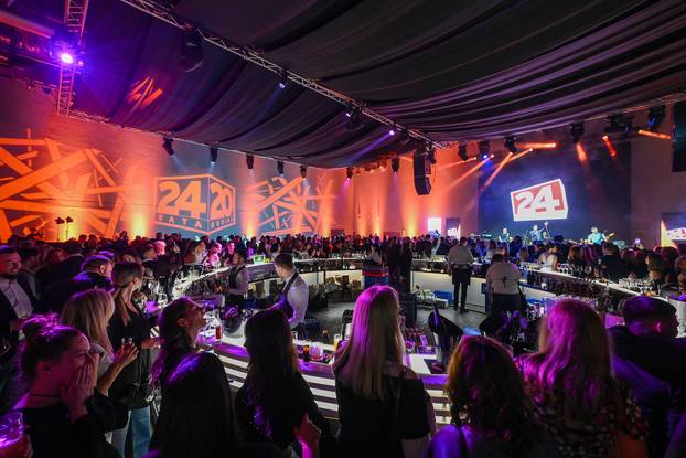 Zagreb: Atmosfera na proslavi 20. rođendana 24sata