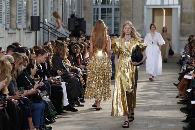 Gabriela Hearst Womenswear Spring/Summer 2026 collection during Paris Fashion Week