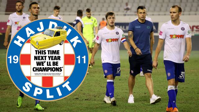 Hajduka trese kriza: This time next year we will be champions