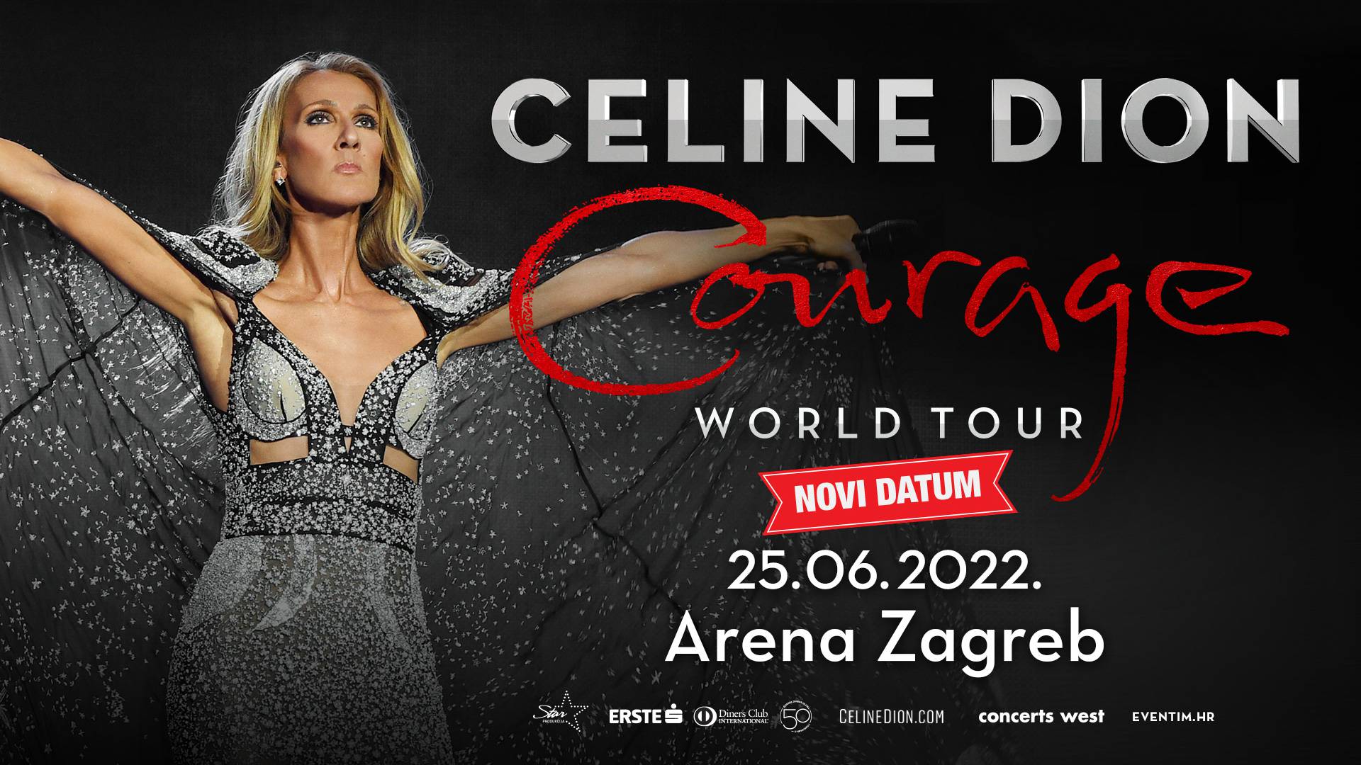 Celine Dion je odgodila turneju: U Zagreb stiže 25. lipnja 2022.