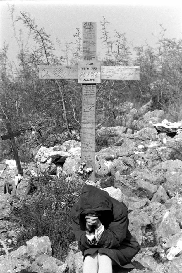 Podbrdo, mjesto ukazanja Gospe u Međugorju, 27.1.1991.