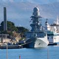 FOTO Talijanski NATO-ov brod stigao je u Split: Ima napredni oru&zcaron;ani sustav i dva helidroma