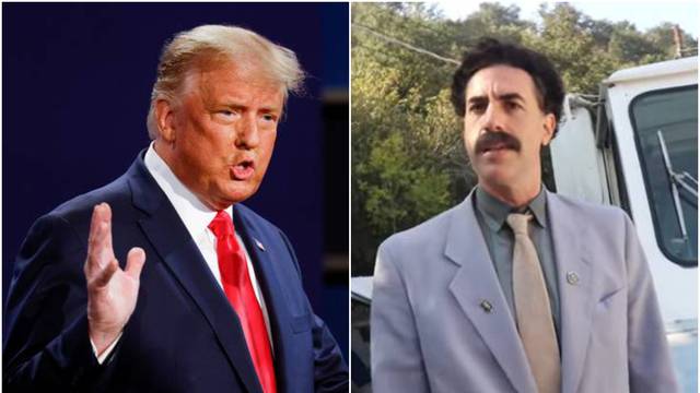 Borat je uzvratio Trumpu: 'Ni ja tebe ne smatram smiješnim, ali ipak ti se cijeli svijet smije...'