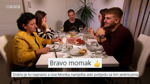 Gledatelji pohvalili Dominika, a opleli su po Moniki: 'Ona igra igru sa svojim sedmicama...'