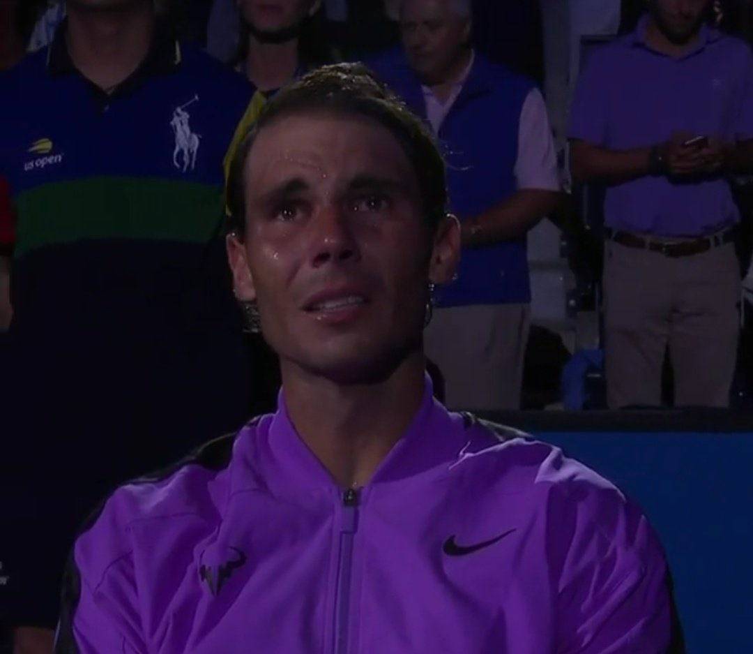 Nadal se slomio nakon pobjede: Nije mogao prestati plakati...
