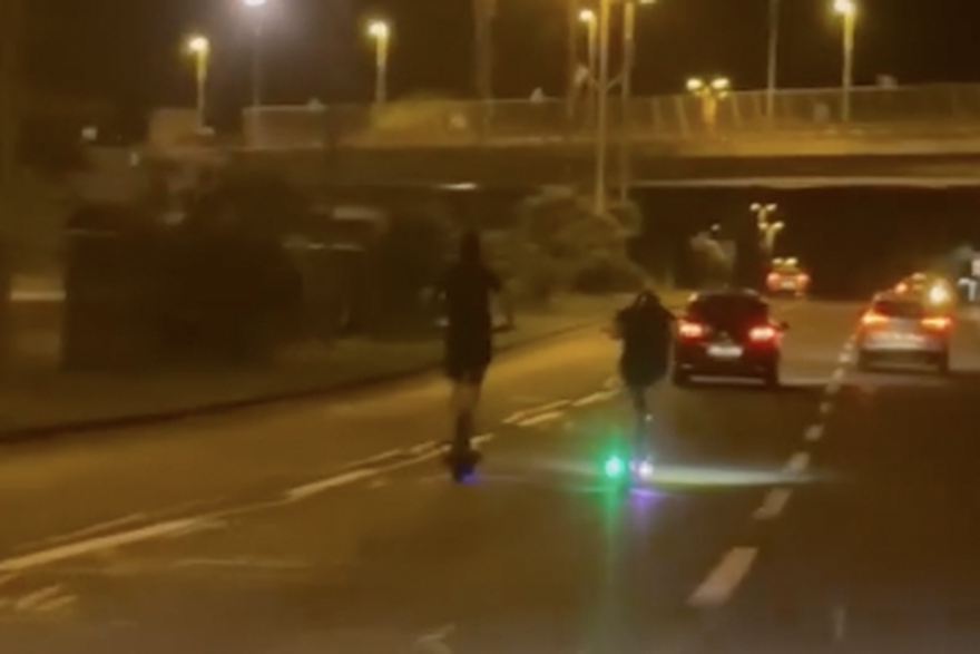 Opasna vožnja romobilima u Splitu