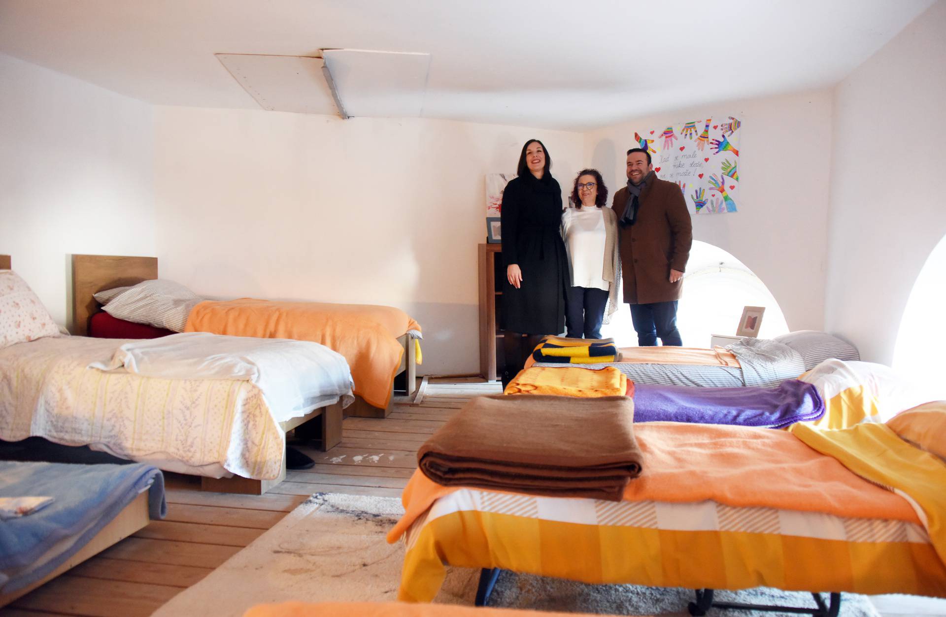 Pula: Otvoreno je prvo gradsko prenoćište za beskućnike
