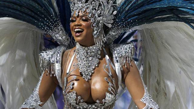 Carnival magic descends on Rio as second night of elite samba schools lights up the Sambadrome, in Rio de Janeiro