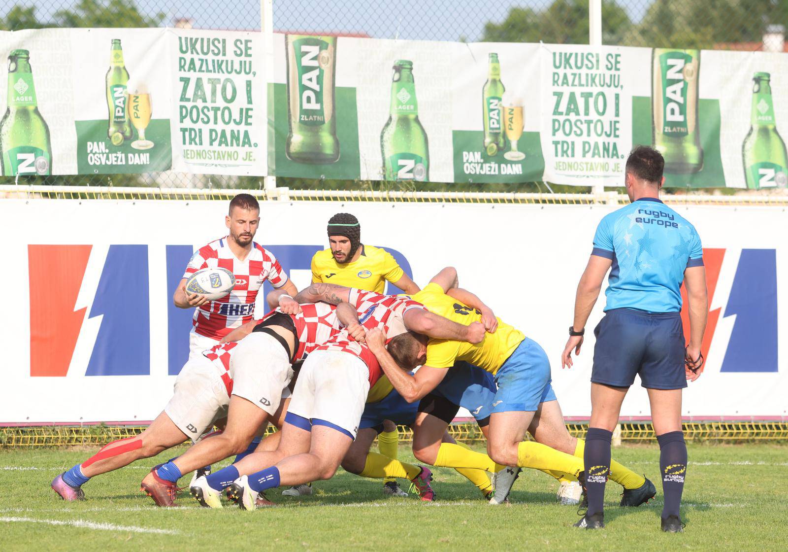 Zagreb; /. Europsko prvenstvo Trophy divizije, Hrvatska - Ukrajina