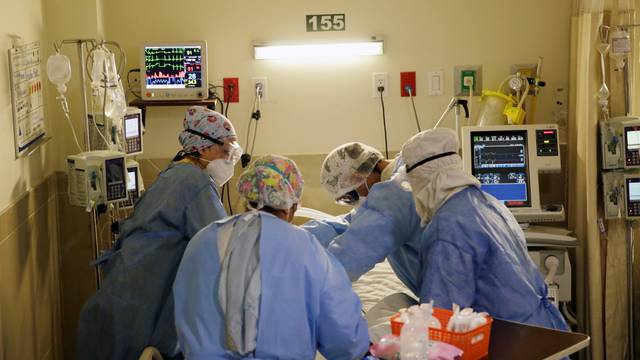 New Year at a hospital in Ciudad Juarez