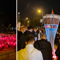 VIDEO Splićani zapalili svijeće za žrtve Vukovara i Škabrnje
