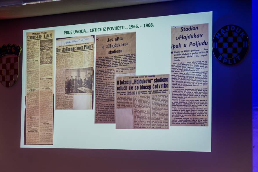 Split: Na Poljudu predstavljena Studija izvodljivosti projekta "Nogometni stadion i kamp u Splitu"