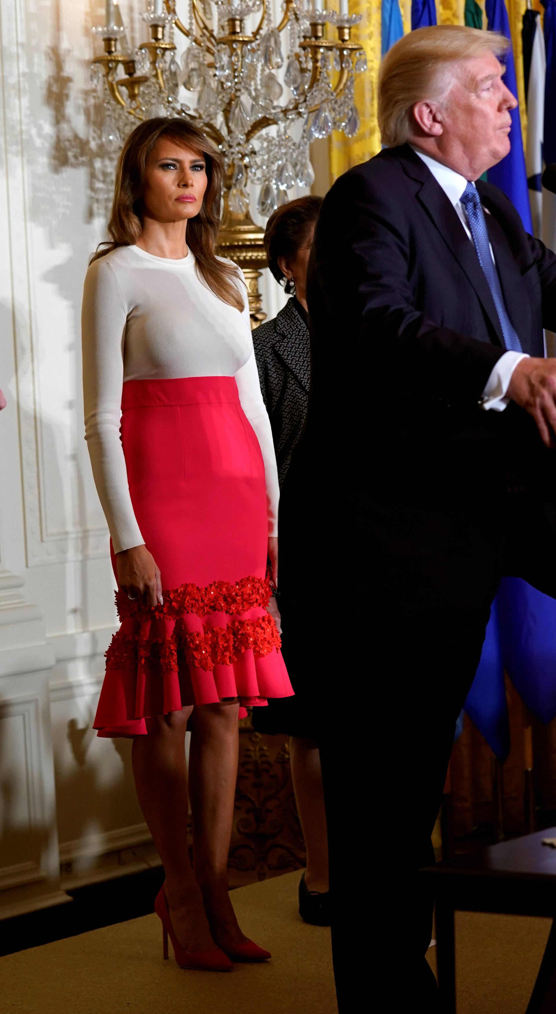 Trumps host Hispanic Heritage Month event at the White House in Washington