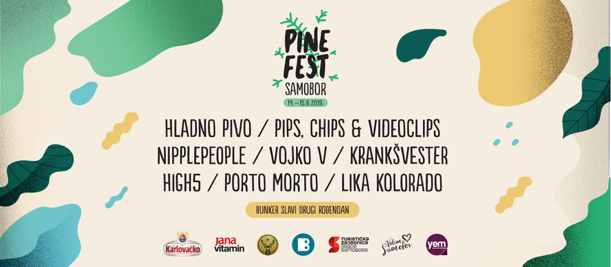 Pipsi i Nipplepeople novi na popisu izvođača Pine Festa